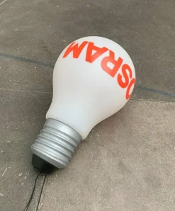 Pamono Mid-Century German Bulb Advertising Floor Lamp from Osram in the style of Ingo Maurer, 1960s