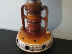 Best Pamono Mid-Century German Fat Lava Ceramic Floor Lamp, 1960s