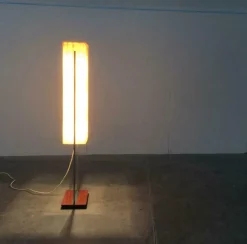 Discount Pamono Mid-Century German Space Age Fiberglass Floor Lamp from Hustadt Leuchten, 1960s