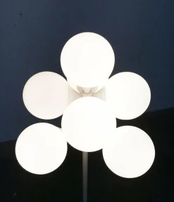 Clearance Pamono Mid-Century German Space Age Floor Lamp from Kaiser Leuchten, 1960s