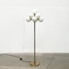 Hot Pamono Mid-Century German Space Age Brass Floor Lamp from Kaiser Leuchten, 1960s