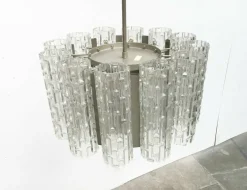 Best Pamono Mid-Century German Space Age Chandelier from Doria Leuchten, 1960s