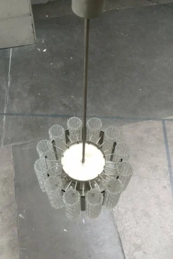 Best Pamono Mid-Century German Space Age Chandelier from Doria Leuchten, 1960s