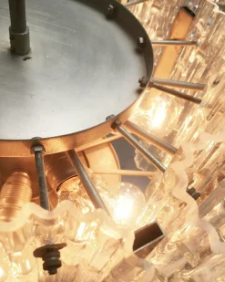 Best Pamono Mid-Century German Space Age Chandelier from Doria Leuchten, 1960s