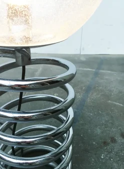 Clearance Pamono Mid-Century German Space Age Spiral Bulb Floor Lamp by Ingo Maurer for M-Design, 1960s