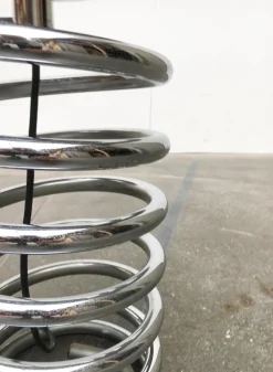 Clearance Pamono Mid-Century German Space Age Spiral Bulb Floor Lamp by Ingo Maurer for M-Design, 1960s