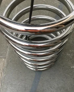 Clearance Pamono Mid-Century German Space Age Spiral Bulb Floor Lamp by Ingo Maurer for M-Design, 1960s