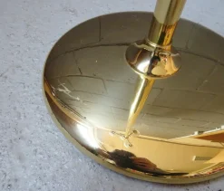 Best Pamono Mid-Century Golden Floor Lamp from Sölken Leuchten