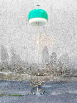 Discount Pamono Mid-Century Green Medusa Floor Lamp by Luigi Massoni for Guzzini, Italy, 1970s