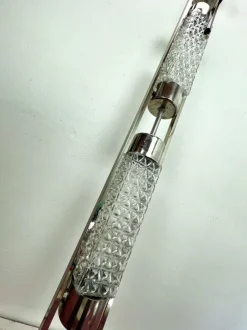 Hot Pamono Mid-Century Iluminated Glass Tubes Floor Lamp attributed to Richard Essig, 1970s