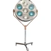 Best Pamono Mid-Century Industrial Aluminum Surgeons Operating Floor Lamp, 1950s