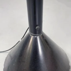 Hot Pamono Mid-Century Italian Black Steel Callimaco Floor Lamp by Sottsass for Artemide, 1980