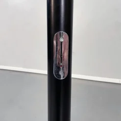 Hot Pamono Mid-Century Italian Black Steel Callimaco Floor Lamp by Sottsass for Artemide, 1980