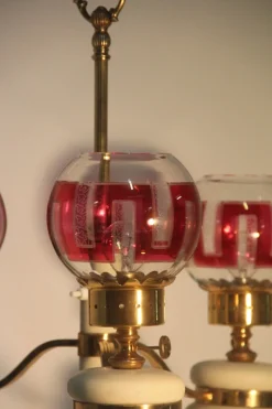 New Pamono Mid-Century Italian Brass Floor Lamp, 1950