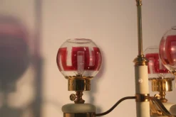 New Pamono Mid-Century Italian Brass Floor Lamp, 1950