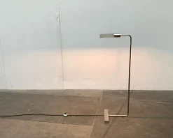 Pamono Mid-Century Italian Canasta Floor Lamp in the style of Cedric Hartman for Obor, Italy, 1960s