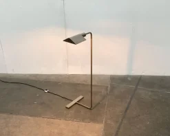 Pamono Mid-Century Italian Canasta Floor Lamp in the style of Cedric Hartman for Obor, Italy, 1960s