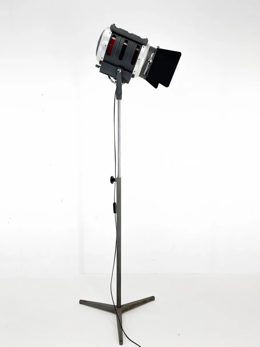 Online Pamono Mid-Century Italian Cinema Spot Light Floor Lamp by Iff, 1960s