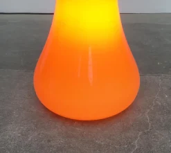 New Pamono Mid-Century Italian Glass Floor Lamp by Carlo Nason for Mazzega