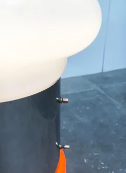 New Pamono Mid-Century Italian Glass Floor Lamp by Carlo Nason for Mazzega