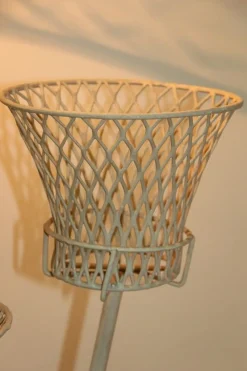 Best Pamono Mid-Century Italian Perforated Floor Lamp, 1950s