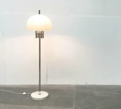 Online Pamono Mid-Century Italian Space Age Floor Lamp with Stone Base, 1960s