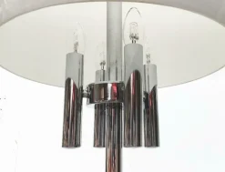 Online Pamono Mid-Century Italian Space Age Floor Lamp with Stone Base, 1960s