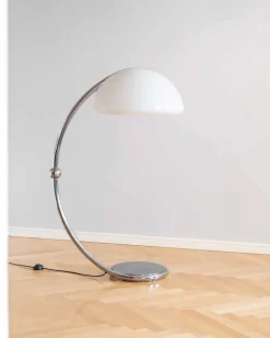Discount Pamono Mid-Century Italian Space Age Serpente Floor Lamp attributed to Elio Martinelli, 1970s