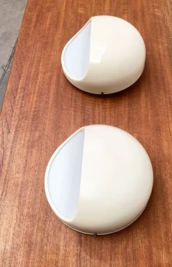Best Pamono Mid-Century Italian Space Age Wall Lamps by Gerd Lange for Kartell, 1960s, Set of 2
