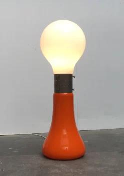 Hot Pamono Mid-Century Italian Space Age Model Birillo Murano Glass Floor Lamp, 1960s