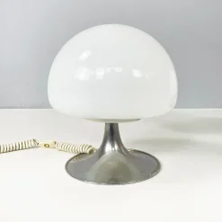 Clearance Pamono Mid-Century Italian Table Lamps Mushroom attributed to Goffredo Reggiani for Reggiani, 1970s, Set of 2