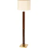 Sale Pamono Mid-Century Italian Wood and Steel Floor Lamp from Zonca Voghera, 1980s
