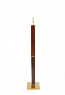 Sale Pamono Mid-Century Italian Wood and Steel Floor Lamp from Zonca Voghera, 1980s