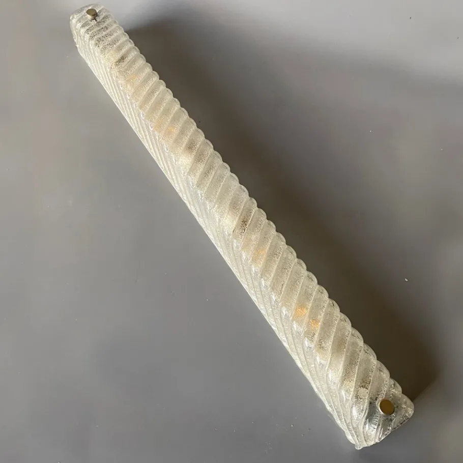 Best Pamono Mid-Century Long Frosted Glass Wall Lamp from Eglo, Austria, 1970s