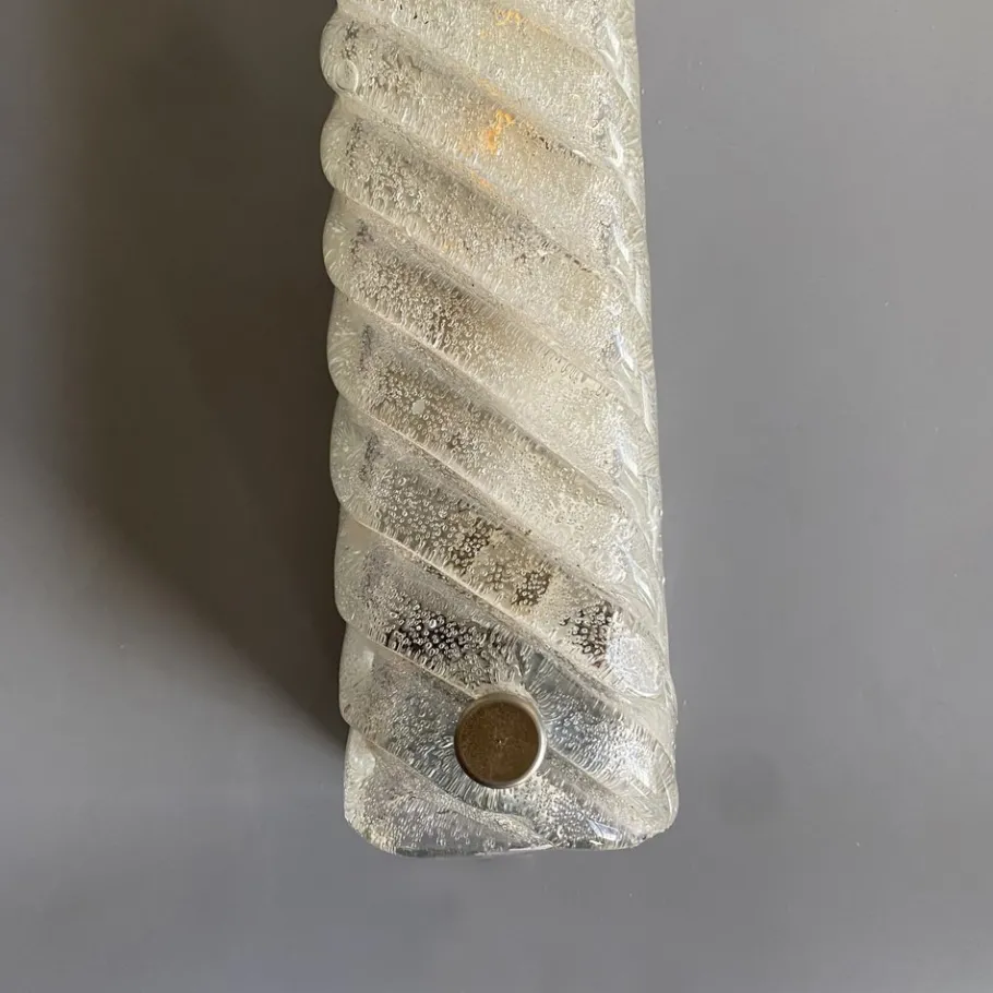 Best Pamono Mid-Century Long Frosted Glass Wall Lamp from Eglo, Austria, 1970s