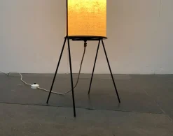 Outlet Pamono Mid-Century Minimalist German Floor Lamp from Hesse Leuchten, 1960s