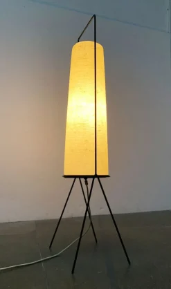 Outlet Pamono Mid-Century Minimalist German Floor Lamp from Hesse Leuchten, 1960s