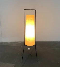 Outlet Pamono Mid-Century Minimalist German Floor Lamp from Hesse Leuchten, 1960s