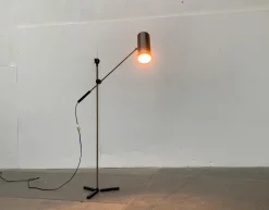 New Pamono Mid-Century Minimalist Model 8028 Floor Lamp by J.J.M. Hoogervorst for Anvia