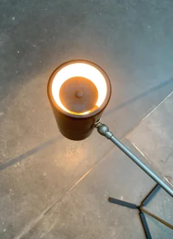 New Pamono Mid-Century Minimalist Model 8028 Floor Lamp by J.J.M. Hoogervorst for Anvia