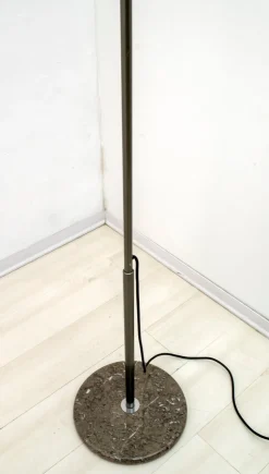 Sale Pamono Mid-Century Model Mezzaluna Floor Lamp by Bruno Gecchelin for Skipper and Pollux, 1974