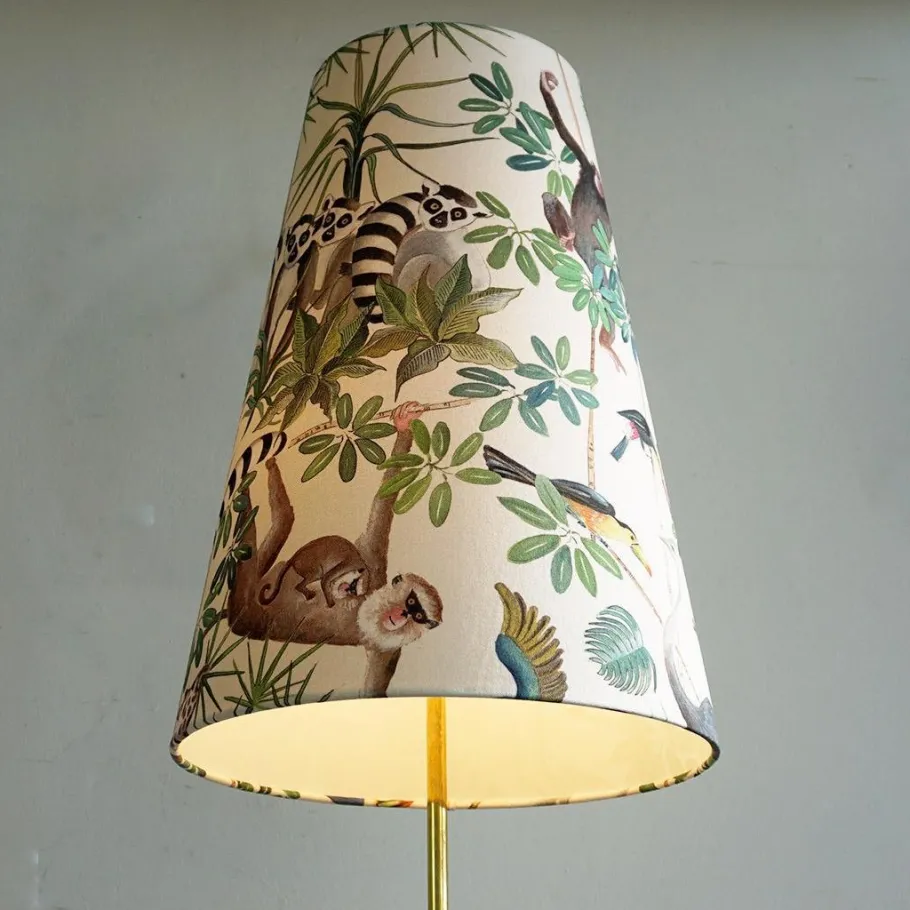 Discount Pamono Midcentury Modern Austrian Brass Floor Lamp by J.T. Kalmar, 1950s