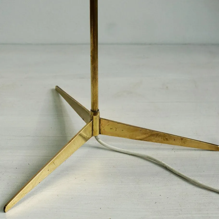 Discount Pamono Midcentury Modern Austrian Brass Floor Lamp by J.T. Kalmar, 1950s