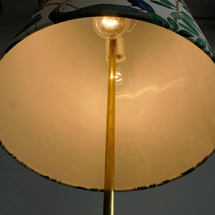 Discount Pamono Midcentury Modern Austrian Brass Floor Lamp by J.T. Kalmar, 1950s