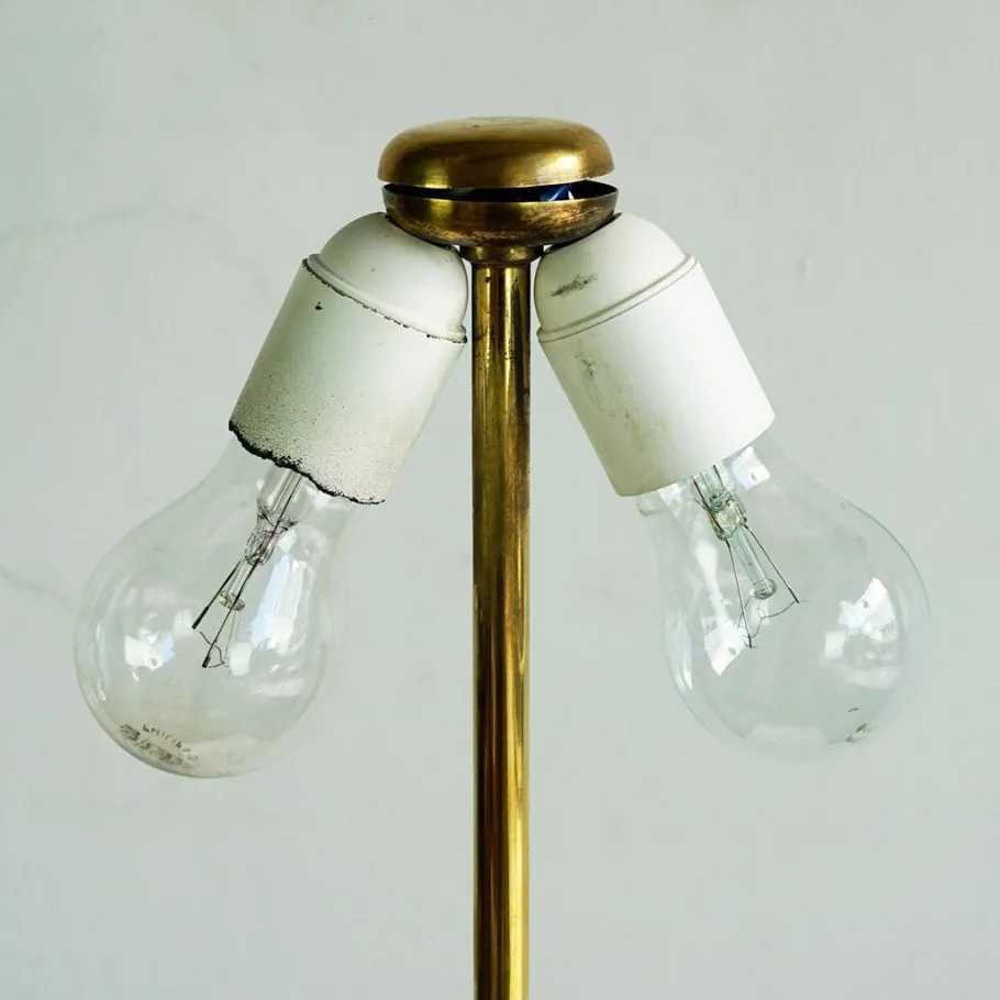 Discount Pamono Midcentury Modern Austrian Brass Floor Lamp by J.T. Kalmar, 1950s