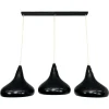 Best Pamono Mid-Century Modern Black Ceiling Lamp, 1950s
