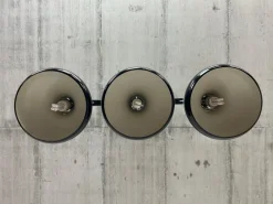 Best Pamono Mid-Century Modern Black Ceiling Lamp, 1950s