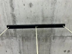 Best Pamono Mid-Century Modern Black Ceiling Lamp, 1950s