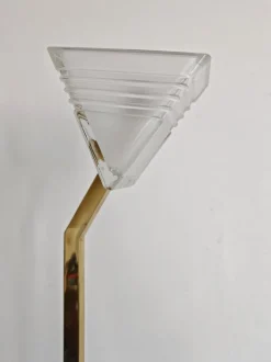 Online Pamono Mid-Century Modern Brass Floor Lamp from Peill & Putzler, 1970s