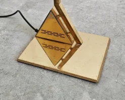 Online Pamono Mid-Century Modern Brass Floor Lamp from Peill & Putzler, 1970s